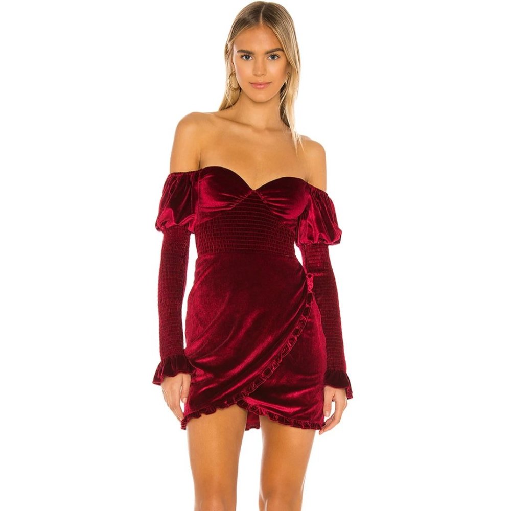 NWT Revolve Tularosa Margot Dress Red M